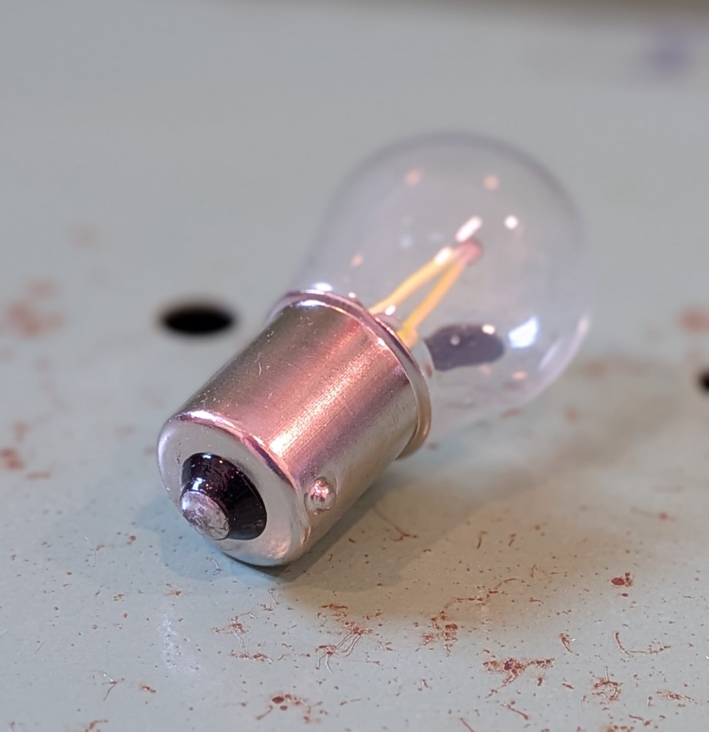 BA15S 12V LED Bulb "Single Filament"